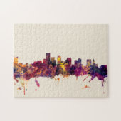 Boston Massachusetts Skyline Legpuzzel (Horizontaal)