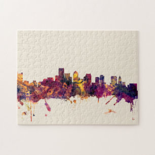 Boston Massachusetts Skyline Legpuzzel
