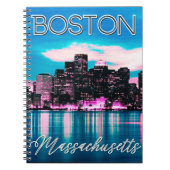 Boston Massachusetts Skyline Notitieboek (Voorkant)