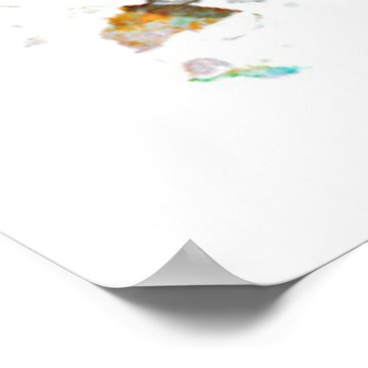 Boston Massachusetts Skyline Poster (Hoek)