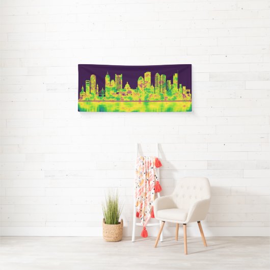 Boston Massachusetts Skyline Spandoek (Insitu)