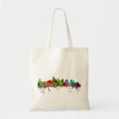 Boston Massachusetts Skyline Tote Bag (Voorkant)