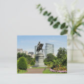 Boston Massachusetts Skyline - Verenigde Staten Briefkaart (Staand voorkant)