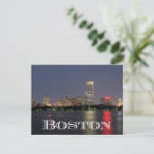 Boston Massachusetts Skyline - Verenigde Staten Briefkaart (Staand voorkant)