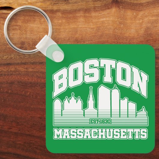 Boston, Massachusetts Sleutelhanger (Voorkant)