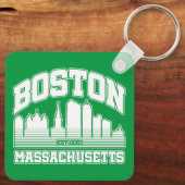 Boston, Massachusetts Sleutelhanger (Achterkant)