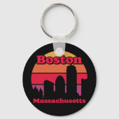  Boston Massachusetts Sleutelhanger (Achterkant)