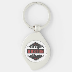 Boston Massachusetts Sleutelhanger