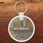 Boston, Massachusetts Sleutelhanger (Voorkant)