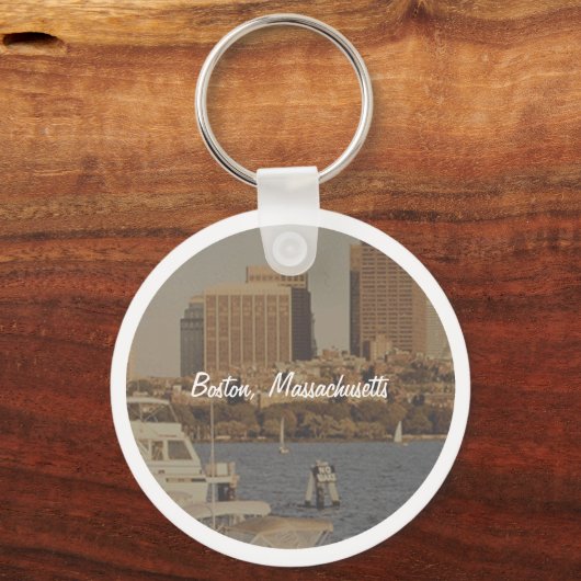 Boston, Massachusetts Sleutelhanger (Voorkant)