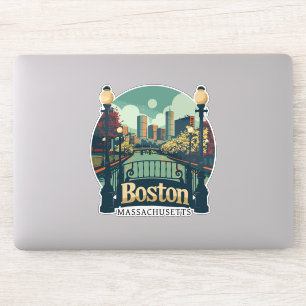 Boston Massachusetts Sticker