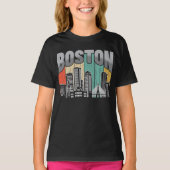 Boston Massachusetts T-shirt (Voorkant)
