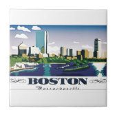 Boston, Massachusetts Tegeltje (Voorkant)