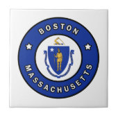 Boston Massachusetts Tegeltje (Voorkant)