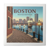  Boston Massachusetts Tegeltje (Voorkant)