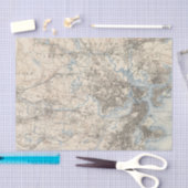 Boston, Massachusetts Tissuepapier (Craft)