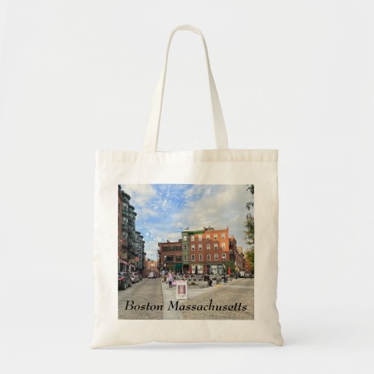 Boston Massachusetts Tote Bag (Voorkant)