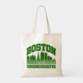 Boston, Massachusetts Tote Bag (Achterkant)