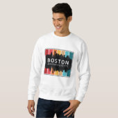 Boston Massachusetts Trui (Voorkant volledig)