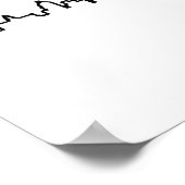 BOSTON Massachusetts USA City Skyline Silhouette Poster (Hoek)