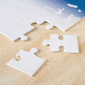 Boston Massachusetts USA Travel City Map Legpuzzel (Zijkant)