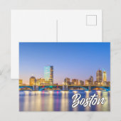 Boston, Massachusetts, Verenigde Staten Briefkaart (Voorkant / Achterkant)