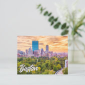 Boston, Massachusetts, Verenigde Staten Briefkaart (Staand voorkant)
