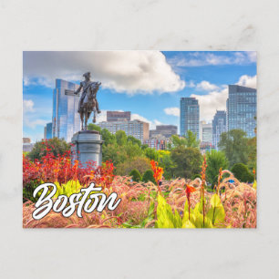 Boston, Massachusetts, Verenigde Staten Briefkaart