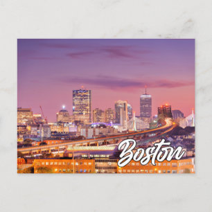Boston, Massachusetts, Verenigde Staten Briefkaart
