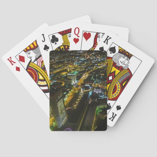 Boston, Massachusetts, Verenigde Staten Pokerkaarten (Achterkant)