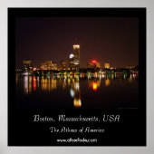 Boston, Massachusetts, Verenigde Staten Poster (Voorkant)