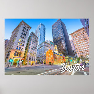 Boston, Massachusetts, Verenigde Staten Poster