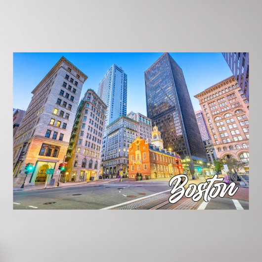 Boston, Massachusetts, Verenigde Staten Poster (Voorkant)