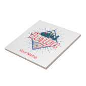 Boston Massachusetts Verenigde Staten  Verenigde S Tegeltje (Zijkant)