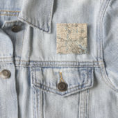 Boston, Massachusetts Vierkante Button 5,1 Cm (In situ)