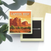  Boston Massachusetts Vierkante Button 5,1 Cm