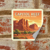  Boston Massachusetts Vierkante Sticker