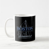 Boston Massachusetts zeilen Koffiemok (Links)
