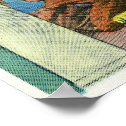 Boston, MassachusettsBoston Tea Party Scene Poster (Hoek)