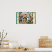 Boston, MassachusettsBoston Tea Party Scene Poster (Keuken)