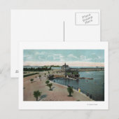 Boston, MassachusettsGeneral Uitzicht of City Briefkaart (Voorkant / Achterkant)