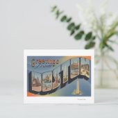 Boston, MassachusettsLarge Letter Scenes 2 Briefkaart (Staand voorkant)