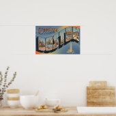 Boston, MassachusettsLarge Letter Scenes 3 Poster (Keuken)