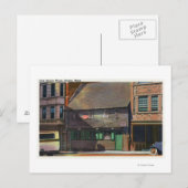 Boston, MassachusettsView of Paul Revere House Briefkaart (Voorkant / Achterkant)