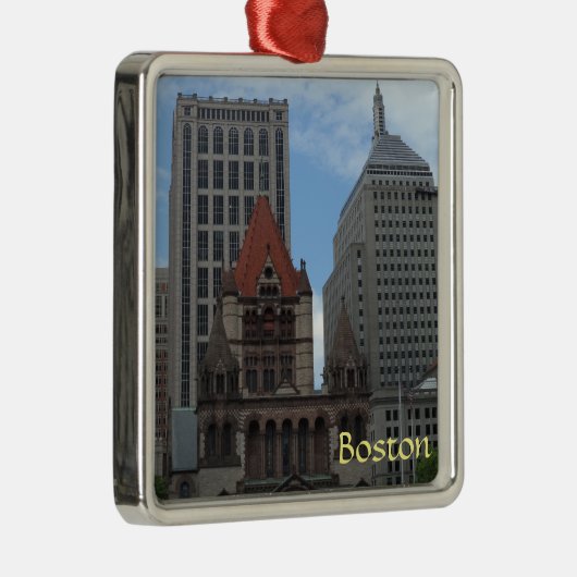 Boston Metalen Ornament (Rechts)