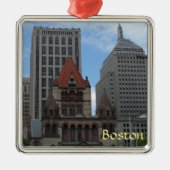 Boston Metalen Ornament (Voorkant)