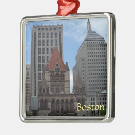 Boston Metalen Ornament (Links)