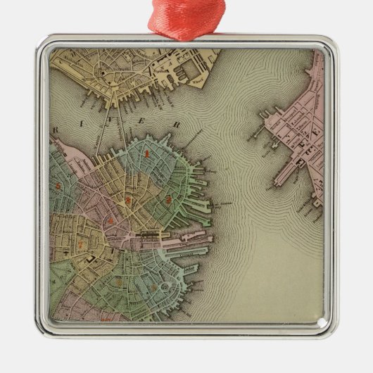 Boston Metalen Ornament (Voorkant)