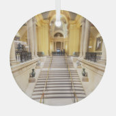 Boston MFA: Amerikaanse kunstmijlpaal Glas Ornament (Voorkant)