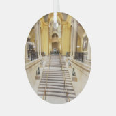 Boston MFA: Amerikaanse kunstmijlpaal Glas Ornament (Voorkant links)